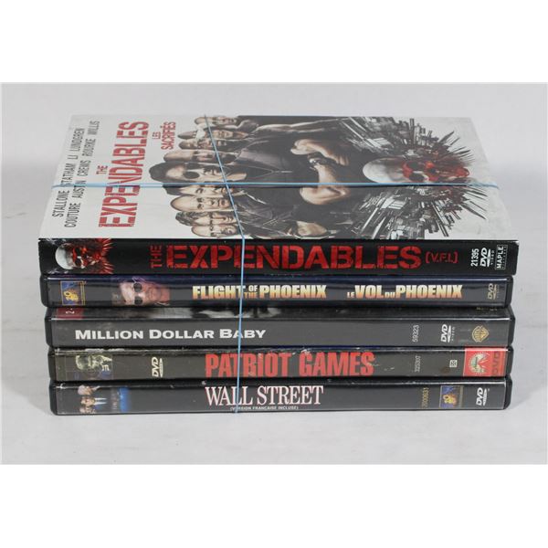 DVD 5-PACK (INCL. EXPENDABLES, FLIGHT OF THE