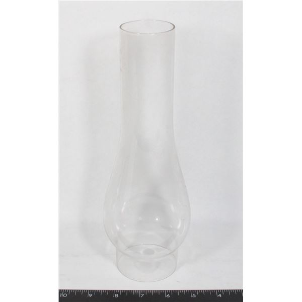 CALCIUM GLASS NO 2 ROCHESTER OIL LANTERN CHIMNEY