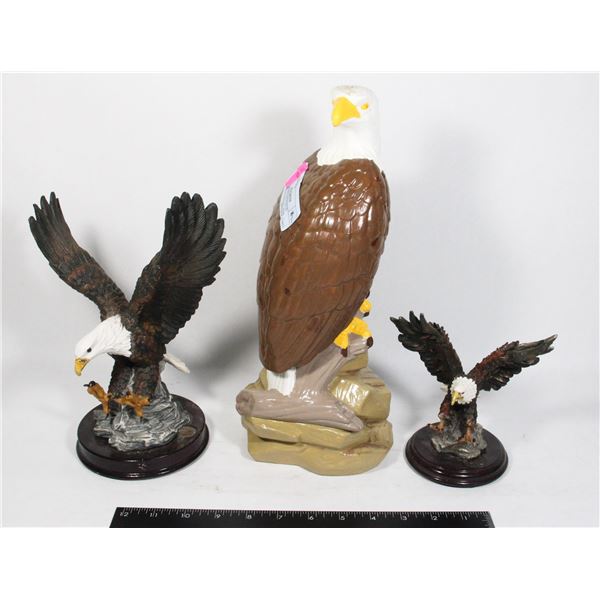 2 CANADIAN WILDERNESS COLLECTIBLE EAGLES AND