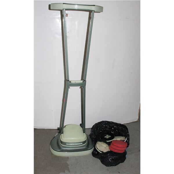 VINTAGE ELECTROLUX FLOOR SCRUBBER/ SHAMPOOER