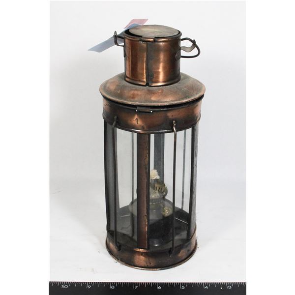 MADE IN HONG KONG COPPER LANTERN