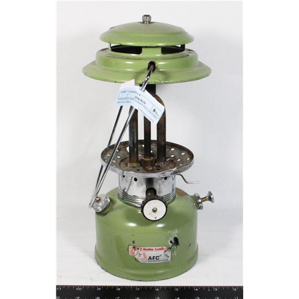 VINTAGE AFC GASOLINE LANTERN (NO GLOBE)