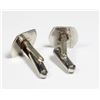 Image 2 : STERLING SILVER CUFFLINKS SIAM BRAND