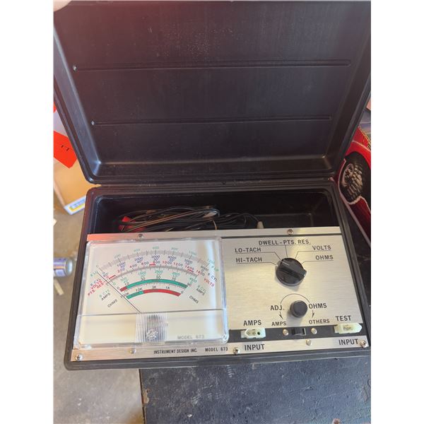 Automotive tuneup, analyzer, professional model 673 – C