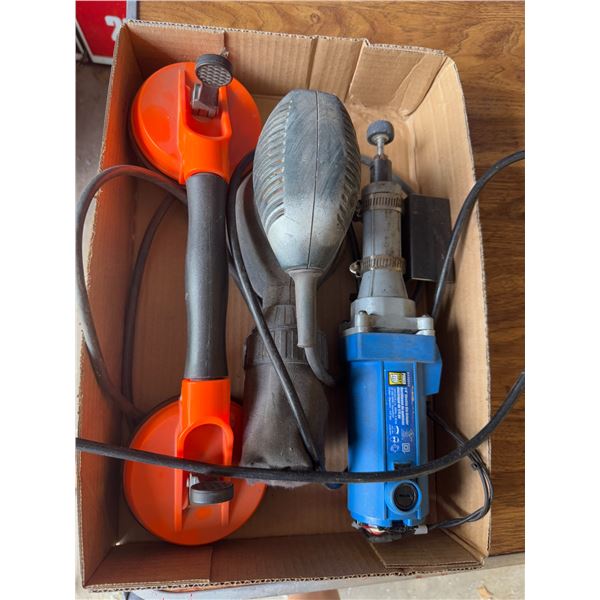 Sander electric guy grinder quarter inch and suction handle