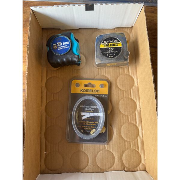 Tape measure Sand stick and measure Flat tape