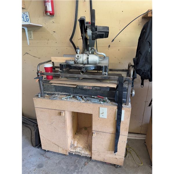 Black & Decker chopsaw with stand