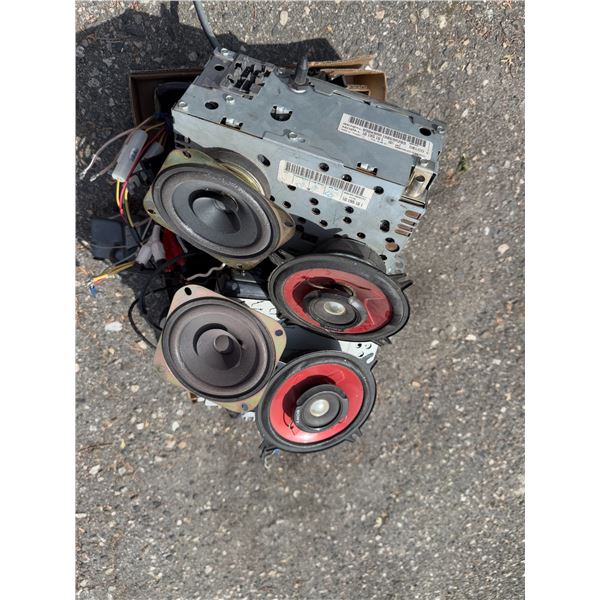 Speakers and Car decks, etc.