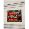 Image 1 : Coca-Cola tin sign