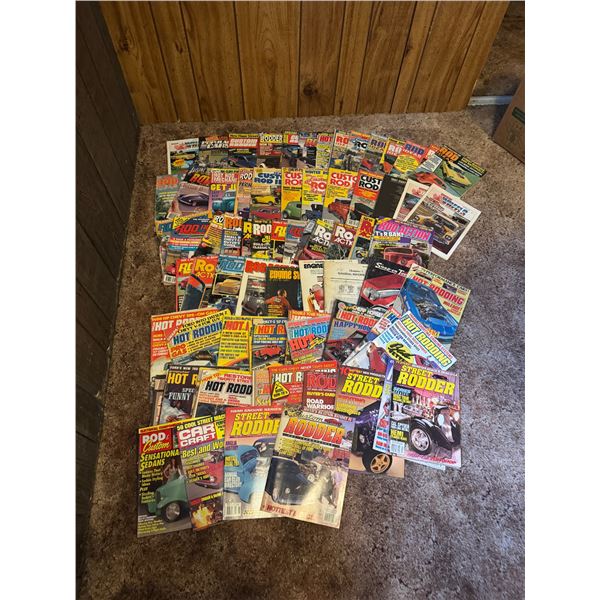 Hot Rod magazines