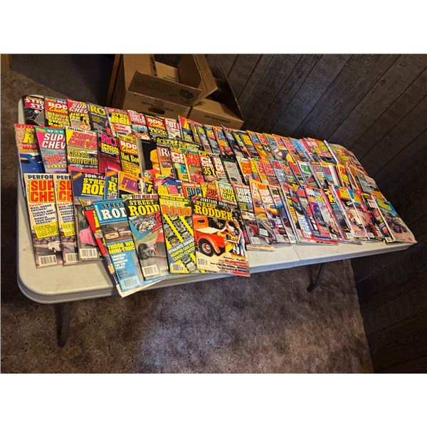 Hot Rod magazines