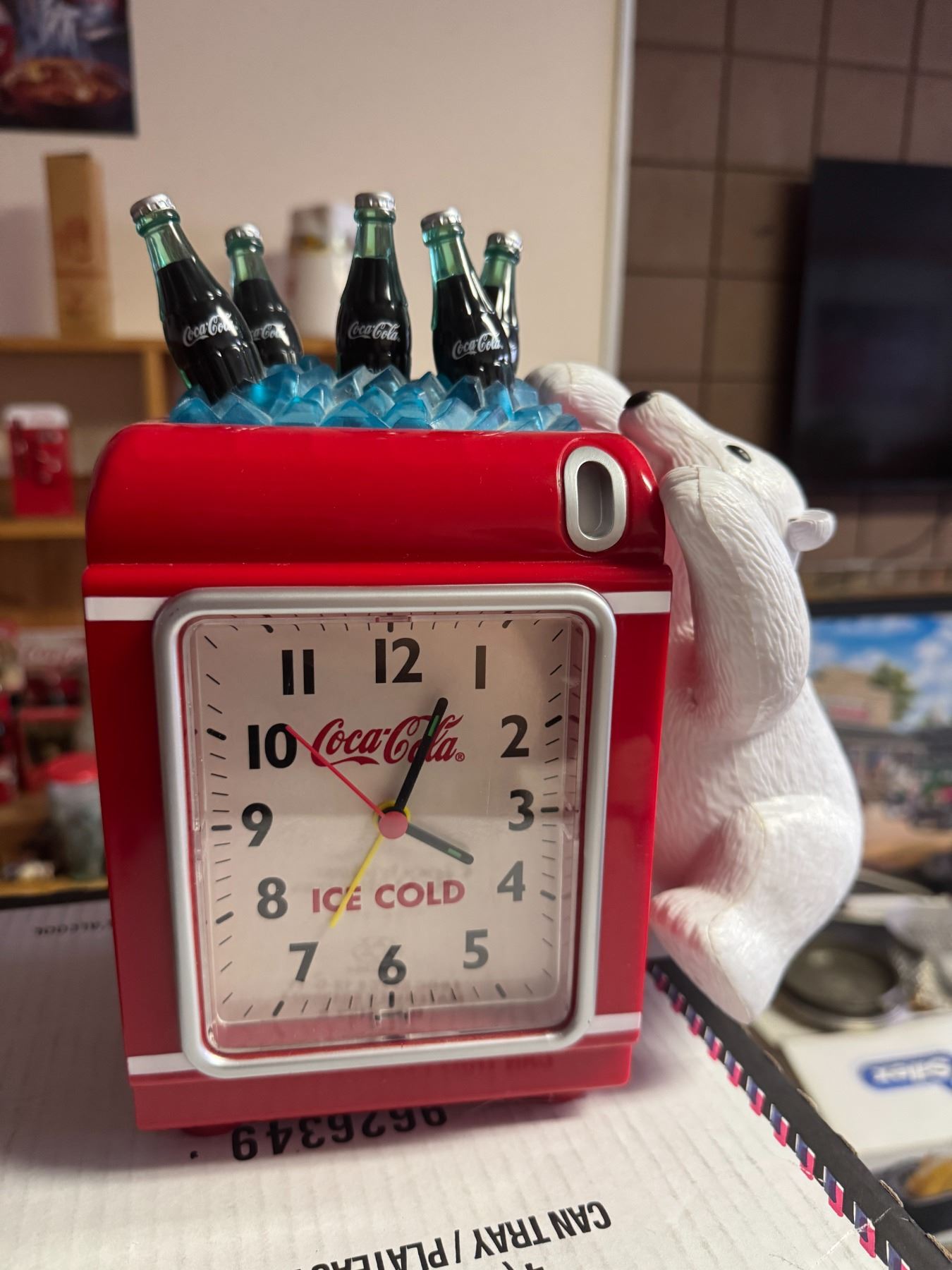 Coldclock Coca-Cola ice cold clock