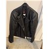 Image 1 : Golden crown leather jacket, size 42