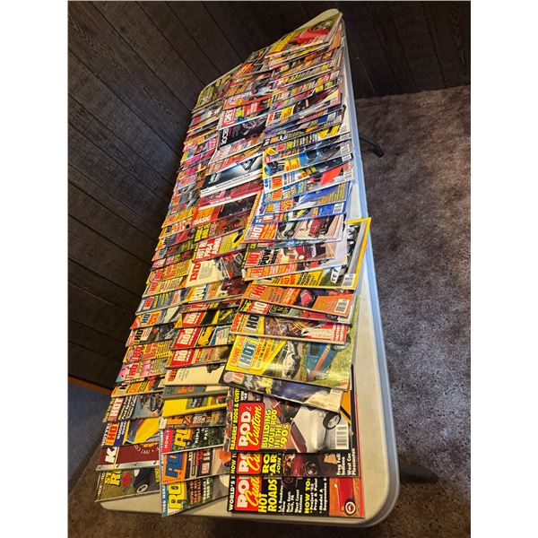 Brighton, custom, hot riding and other hot rod magazines