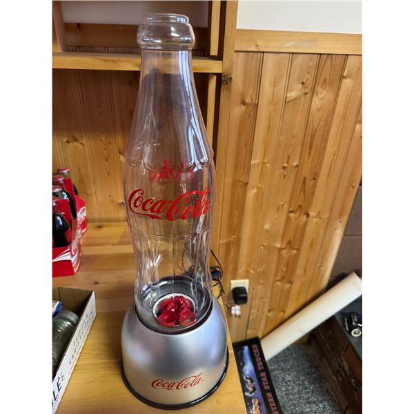 Light up Coca-Cola bottle