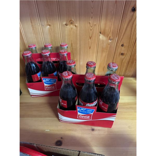 Coca-Cola Athens 2004 bottles