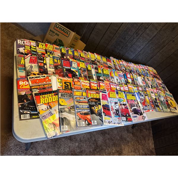 Hot rod and street rod magazines