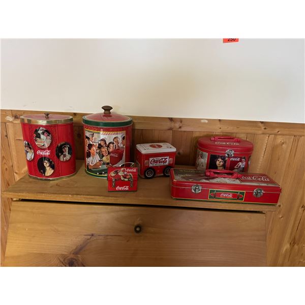 Coca-Cola tins