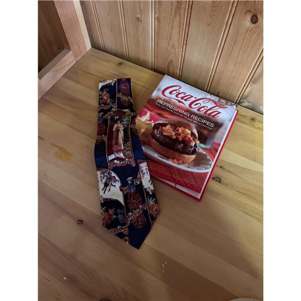 Coca-Cola cookbook and Tie
