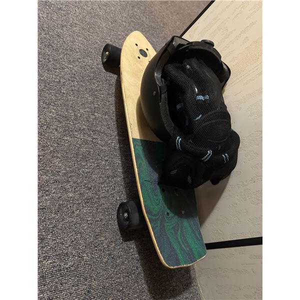 Skateboard helmet and protective gear