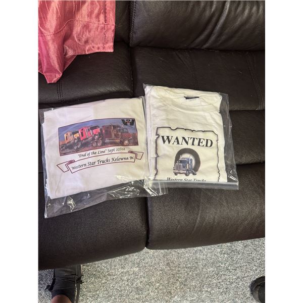 Western star truck shirts size large