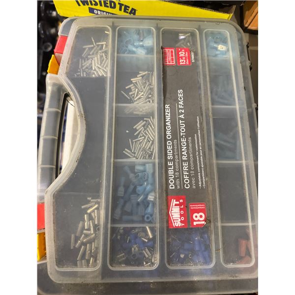 Double sided organizer and content