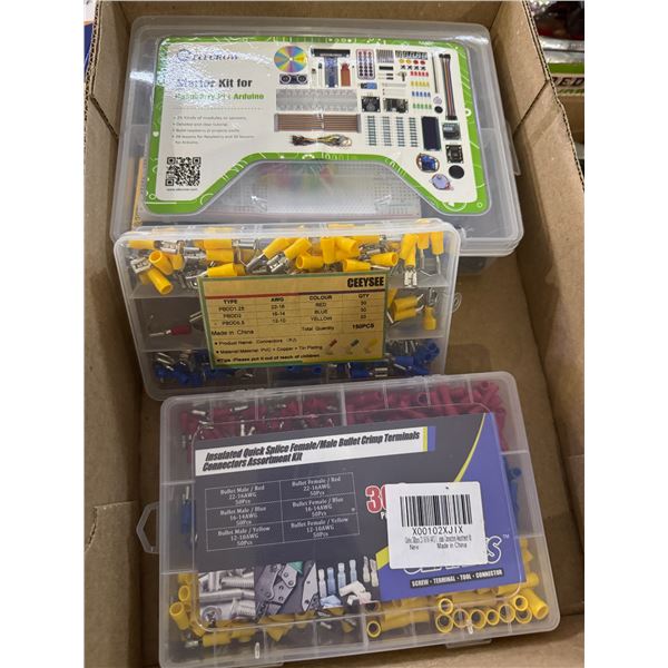 Crimp terminals  and other items