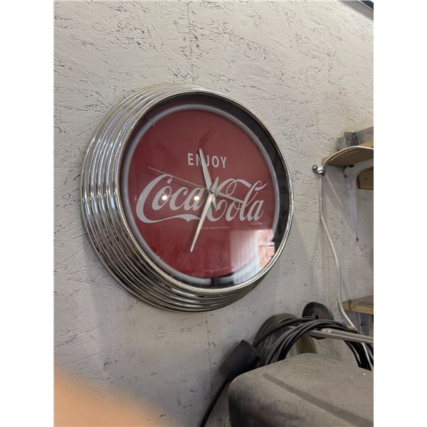 Coca-Cola clock