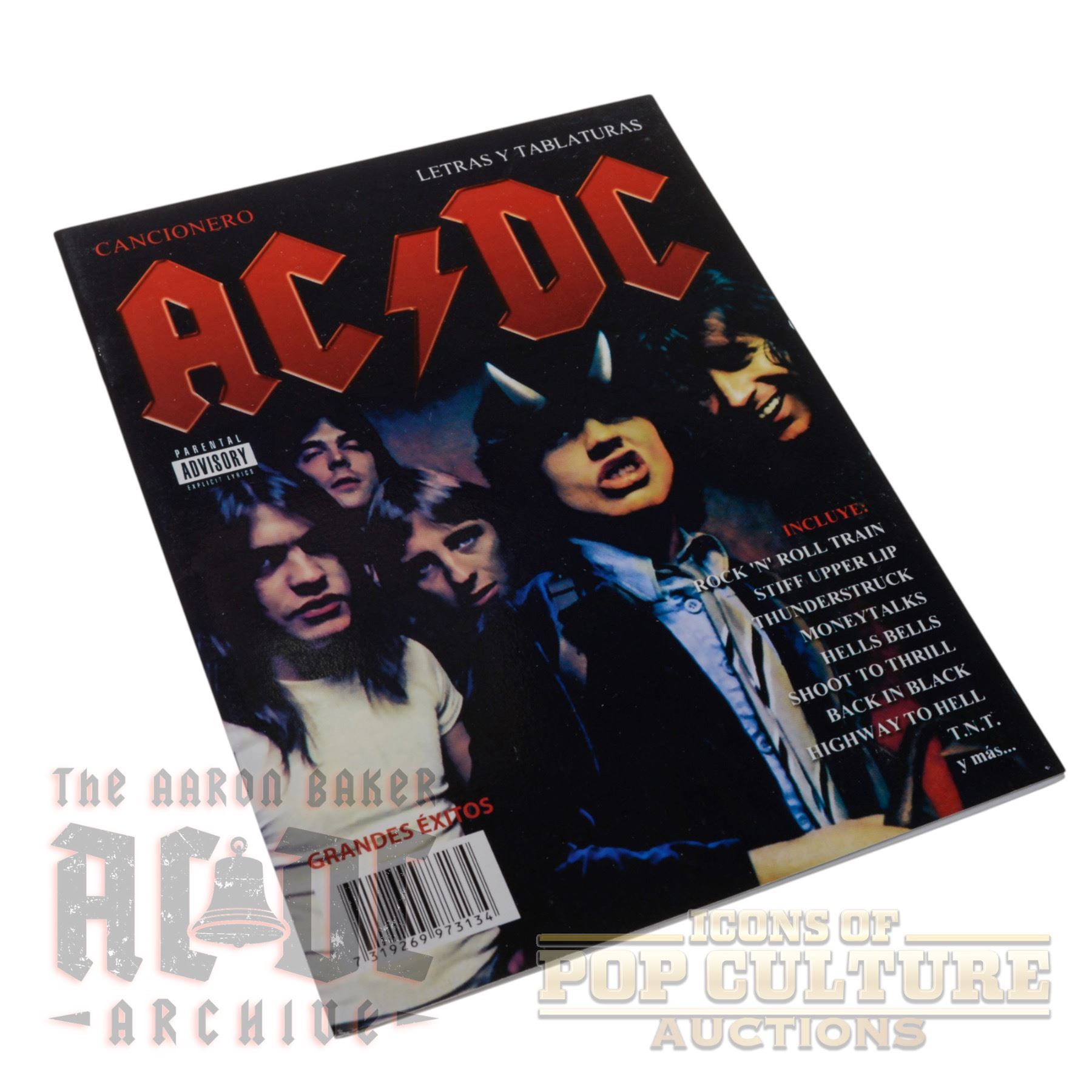 AC/DC - Rare Vintage Mexican Rock Magazine - 2589