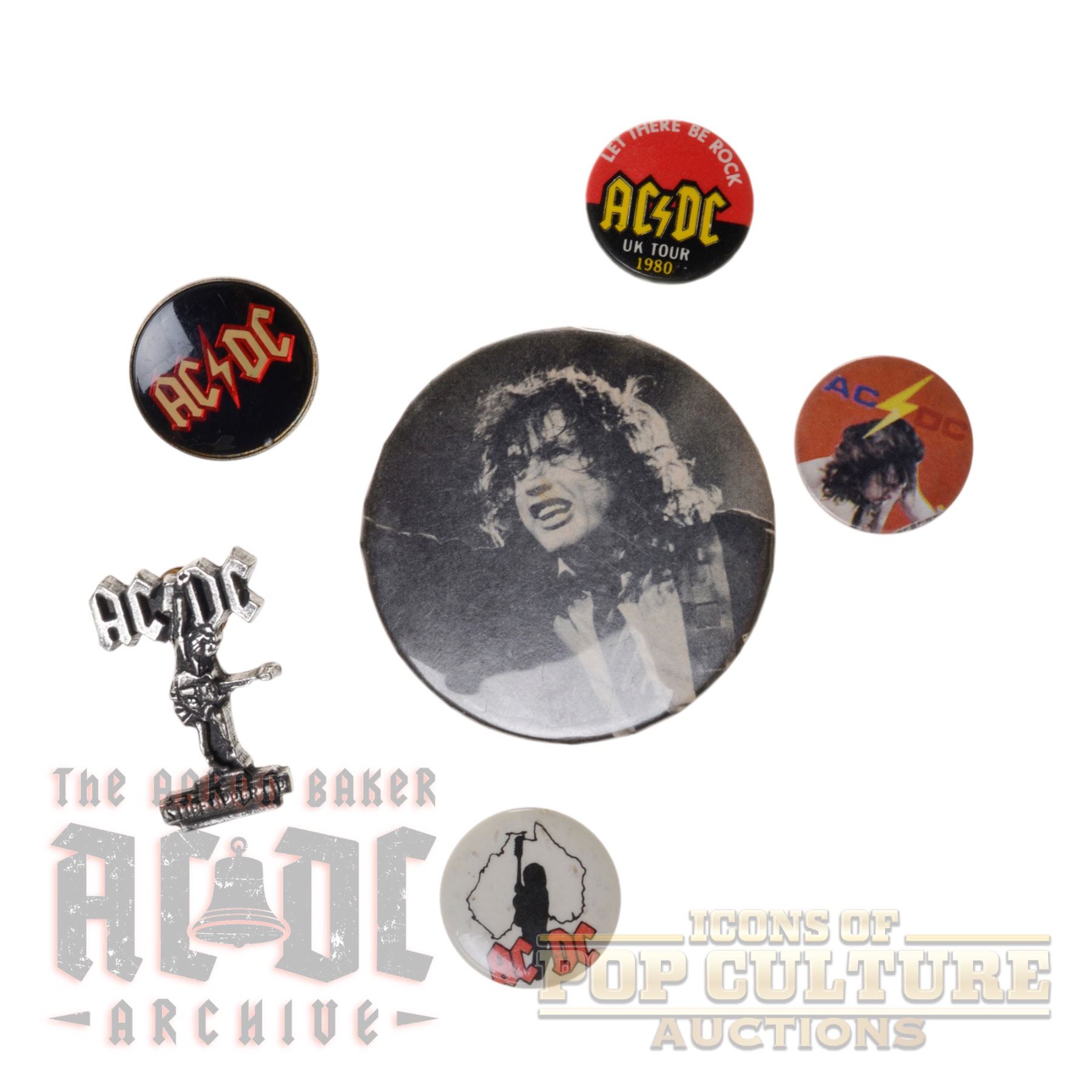 AC/DC - Collection of Pins - 2576