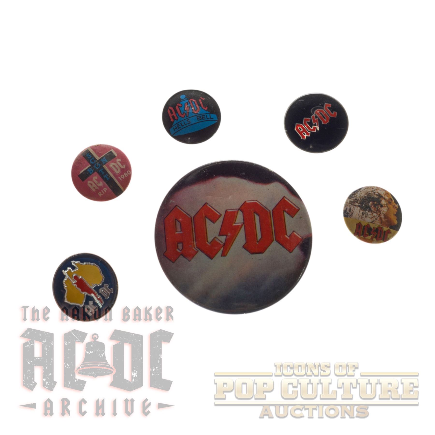 AC/DC - Collection of Pins - 2564