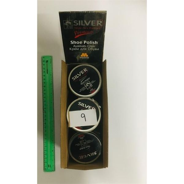 11 Unopened Tins Of Shoe Polish