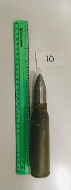 25mm Tank Deactivated Round - Schmalz Auctions