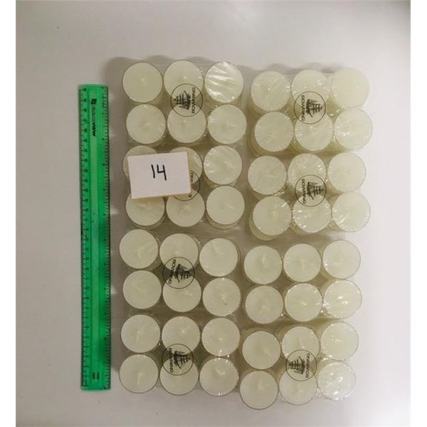 New Tea Candles 96 pieces