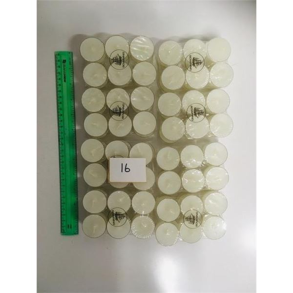 New Tea Candles 96 pieces