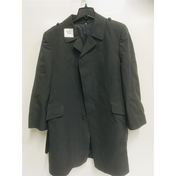 canadian army officers overcoat- large