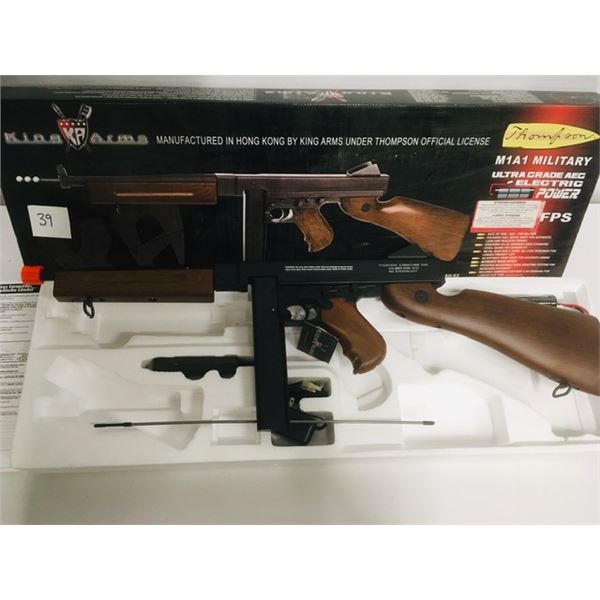 King arms fully auto airsift tommy gun