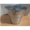Image 3 : Galvanized Metal Bucket. (Height 11")