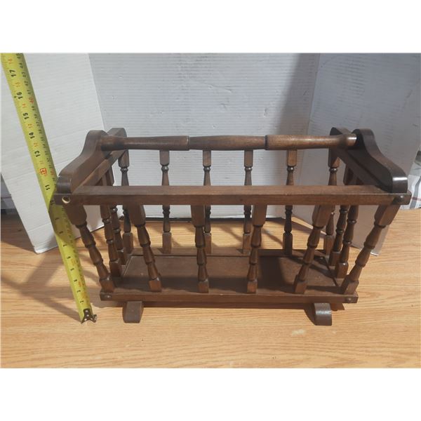 Vintage Magzines Holder.