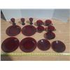 Image 1 : Ruby Plates, Cup, Bowl, etc.