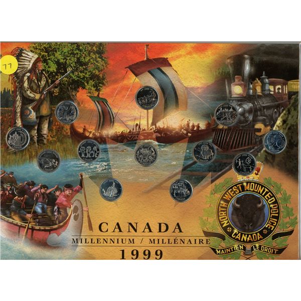 Canada Millennium 1999 Set.