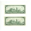 Image 2 : (2) 1867-1967 Centennial Dollars. (Uncirculated)