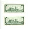 Image 2 : (2) 1867-1967 Centennial Dollars. (Uncirculated)