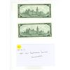 Image 2 : (2) 1867-1967 Centennial Dollars. (Uncirculated)