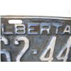 Image 4 : 1931 Alberta License plate