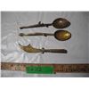 Image 1 : 1916-17 Trench art letter opener + unique brass spoons vimy ridge