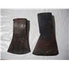 Image 2 : (2) Vintage axe head 3 1/2 lb hb (hutts bruks + 2 1/2 West germany)