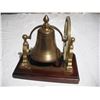 Image 2 : Vintage brass desk ships bell