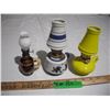Image 1 : (3) mini collectors lamps