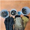 Image 2 : Lot of gloves, screws, bolts, nails
